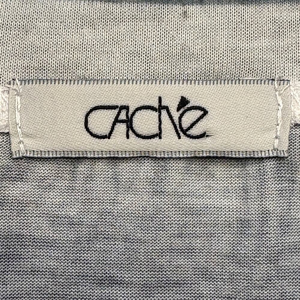 Vtg Y2K Cache AOP Graphic Tee Woman in Hat Size Medium Rhinestone Embellished - Picture 7 of 10